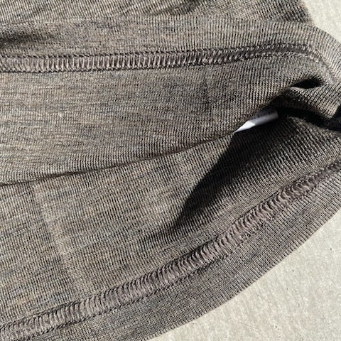 Joha ウール・シルク ブラウス（マッドブラウンK）