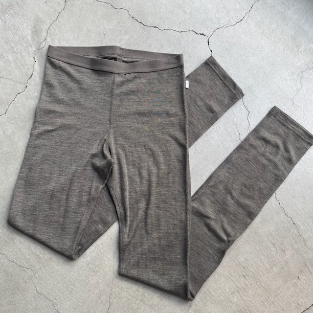 Joha ウール・シルクレギンス（マッドブラウン）