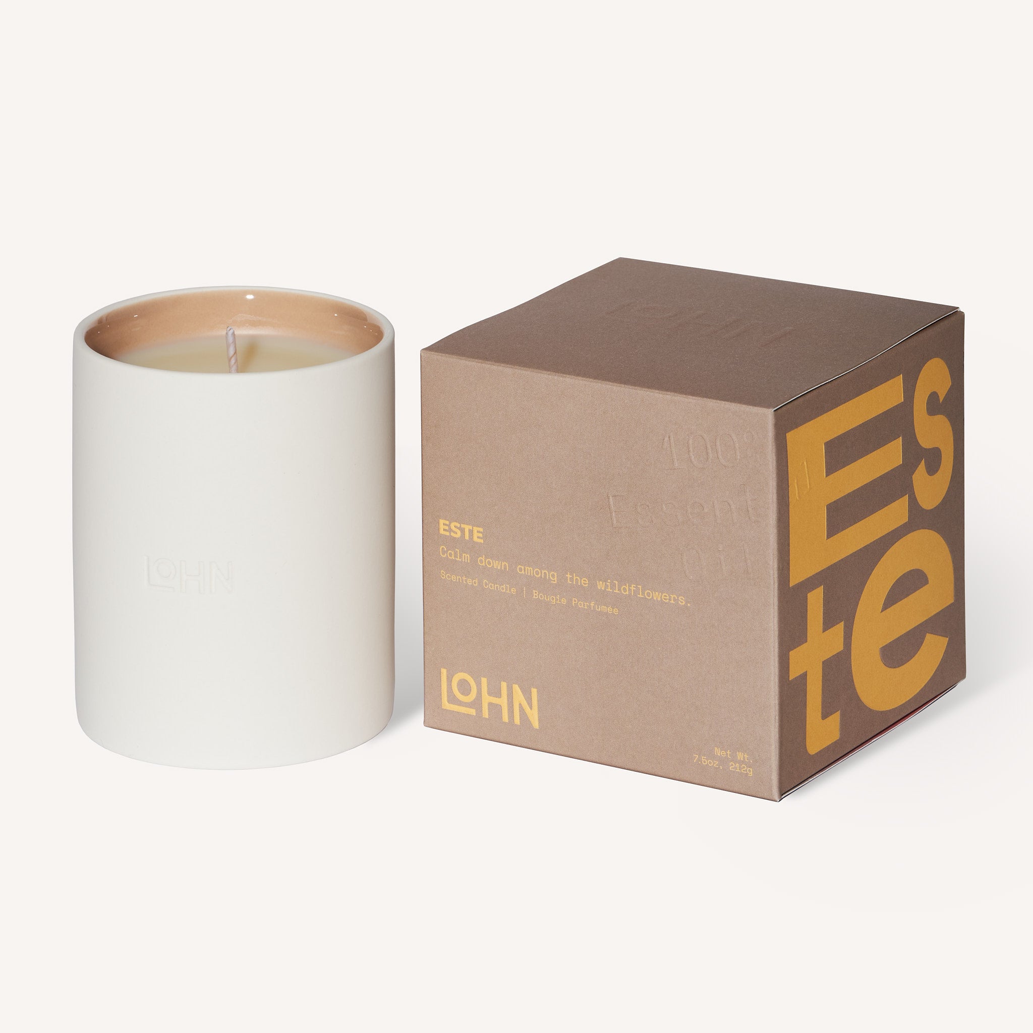 LOHN Candle Lavender &amp; Patchouli