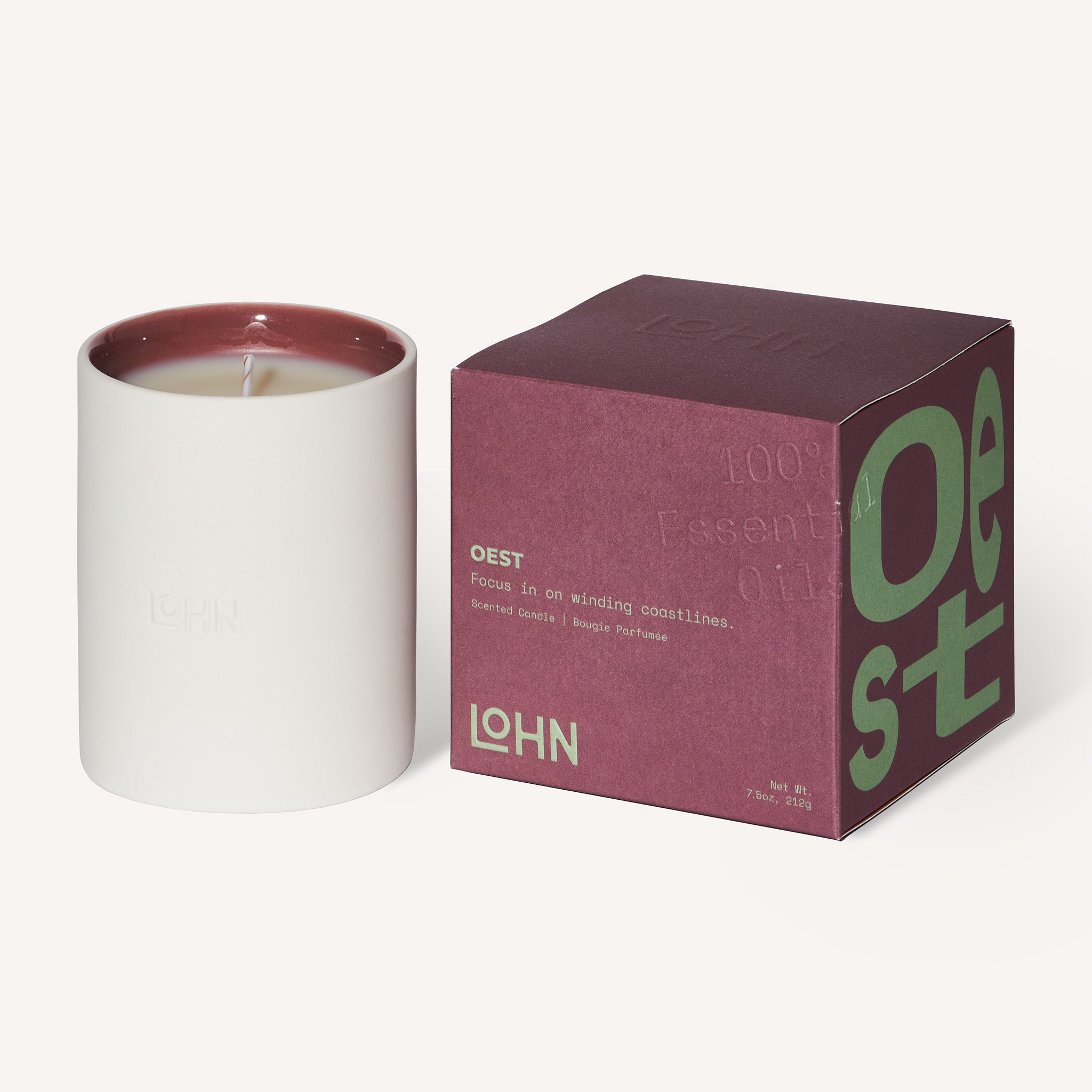 LOHN Candle Black Pepper &amp; Rosemary