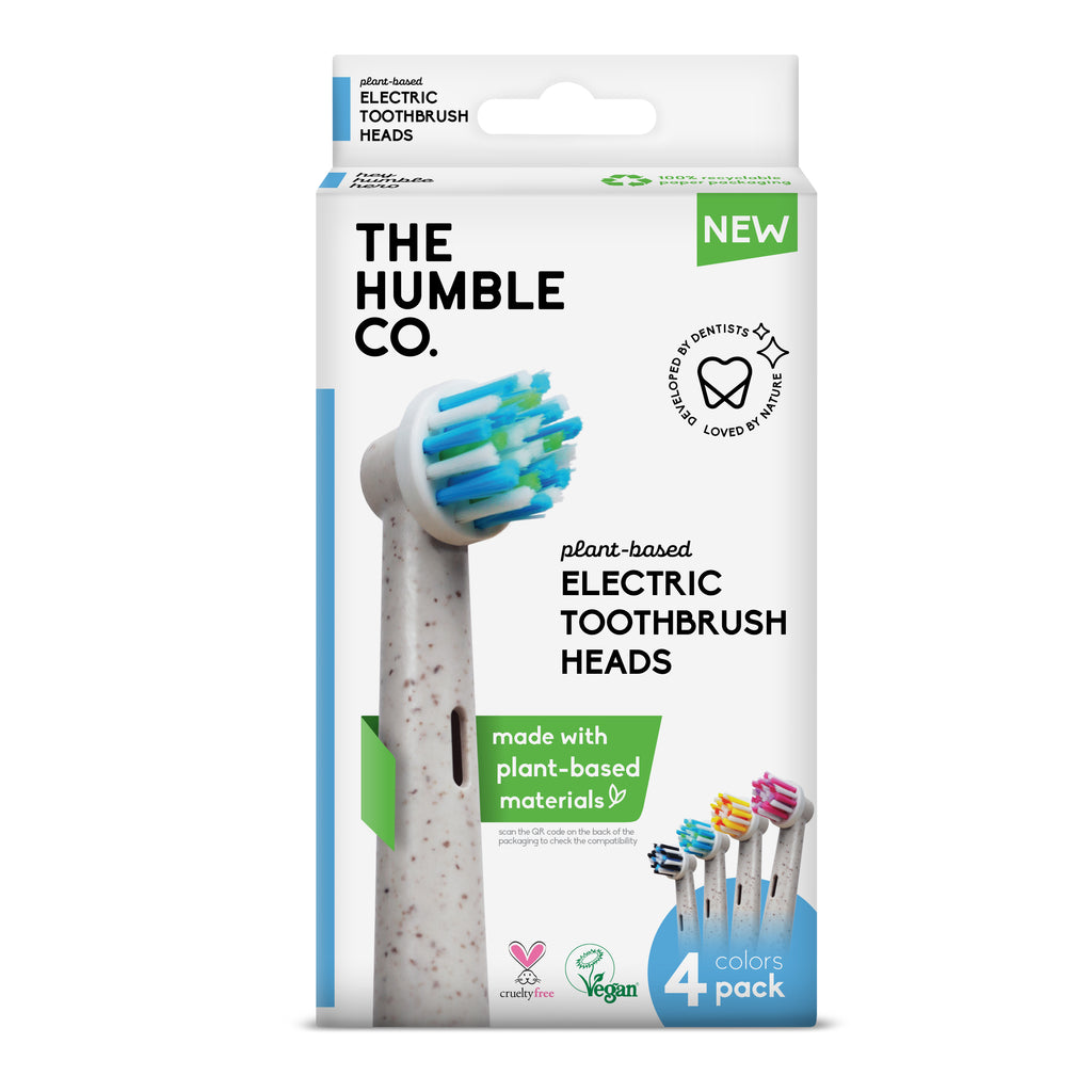 THE HUMBLE CO. Replacement brush for plant-based electric toothbrushes