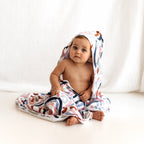 Snuggle Hunny Kids Organic Baby Towel (Rainbow Baby)