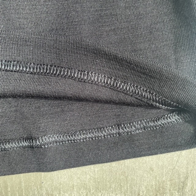 Joha wool and silk T-shirt (navy)