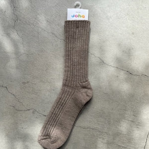 Joha Wool Socks リブ