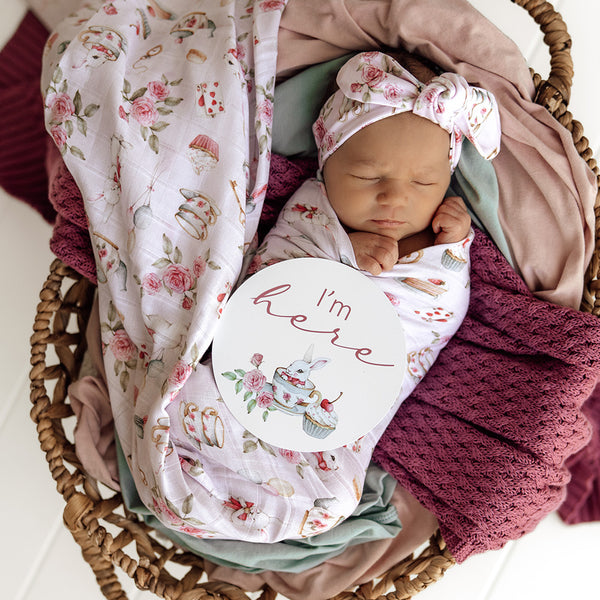 Snuggle Hunny Kids Organic Muslin Wraps (Ladybug)