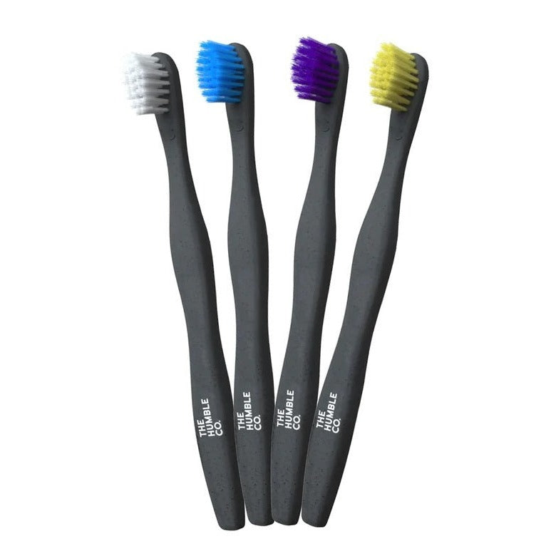 THE HUMBLE CO. Plant-Based Kids Toothbrush (White)