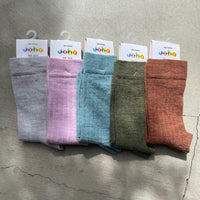 Joha Wool Socks Rib