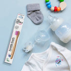 THE HUMBLE CO. Bamboo Baby Toothbrush (Blue)