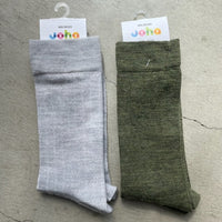 Joha Wool Socks Rib