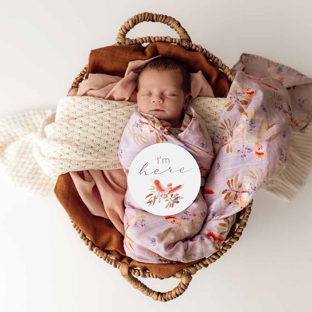 Snuggle Hunny Kids Organic Muslin Wraps (Major Mitchell)