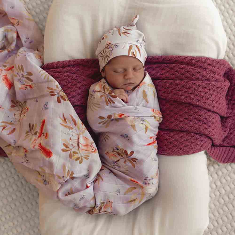 Snuggle Hunny Kids Organic Muslin Wraps (Major Mitchell)