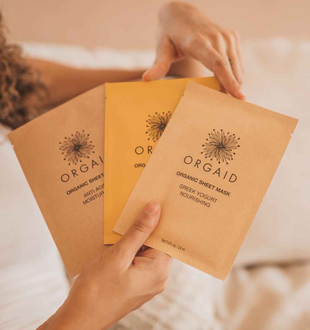 ORGAID オーガニック シートマスク ナチュラル 無添加 敏感肌 商品イメージ