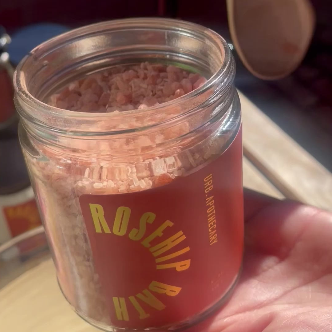 オーガニック アーブアポセカリー バスソルト 入浴剤 ベルガモットの香り クレイ配合 使用イメージ動画