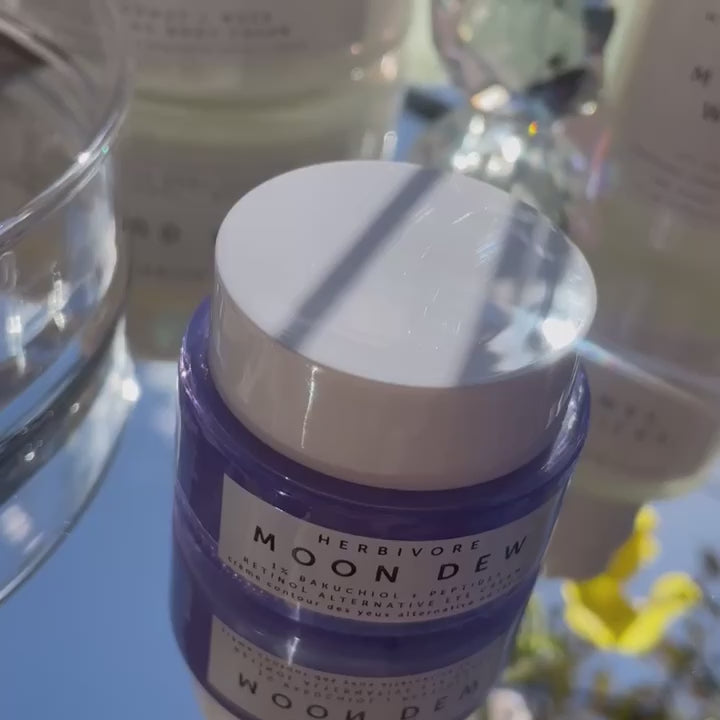 ナチュラル Herbivore Botanicals アイクリーム 目元 バクチオール キヌアペプチド エイジングケア ハリ シワ テクスチャーイメージ動画