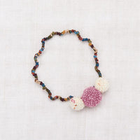Misha&Puff Pom Pom Headband - Antique Rose