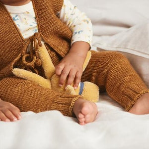 Layette Snowy Day Leggings - Nutmeg