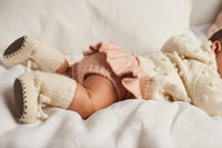 Misha&Puff Layette Popcorn Cardigan（Ecru）（70cm）