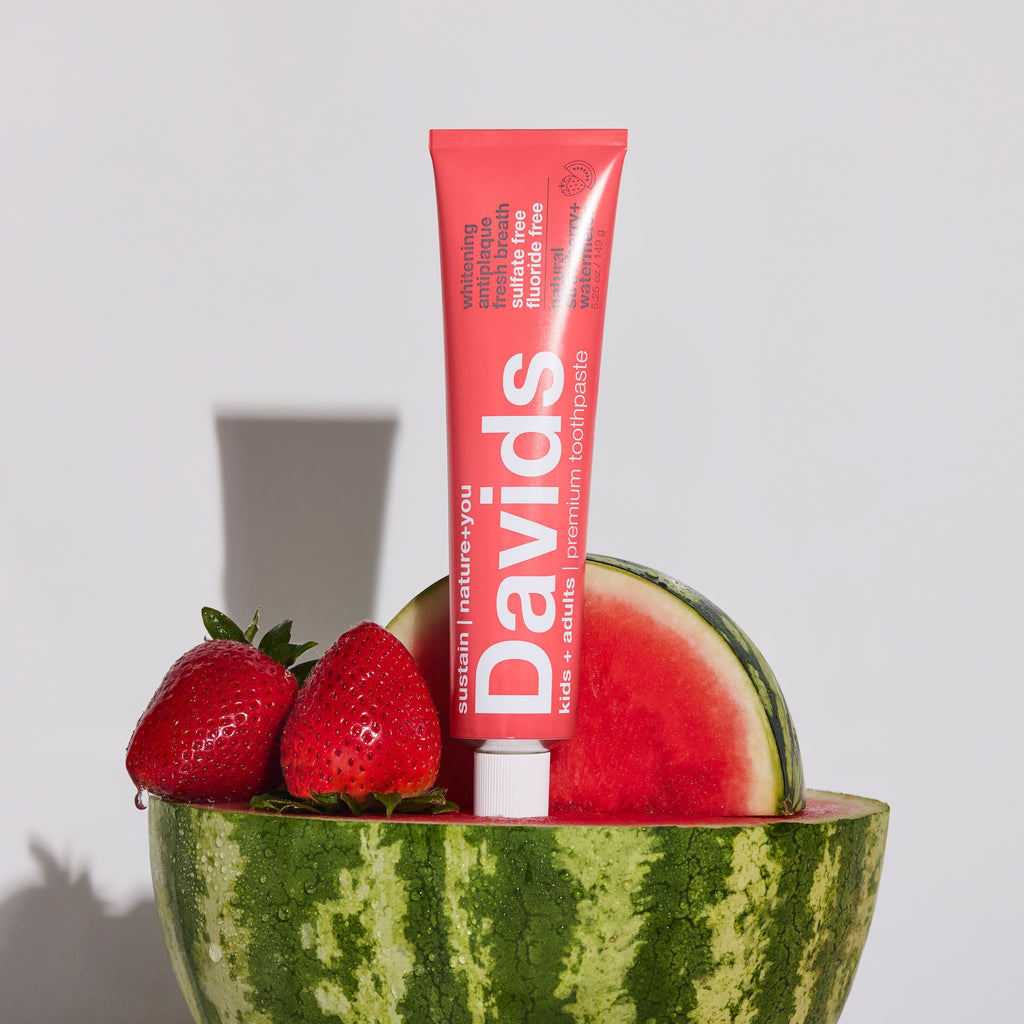 Davids Whitening Toothpaste (Strawberry Watermelon)