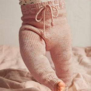 Layette Snowy Day Leggings - Faded Rose