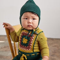 Misha&Puff Long Sleeve Lap Onesie - Winter Wheat