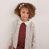 Misha&Puff Pom Pom Headband - Antique Rose