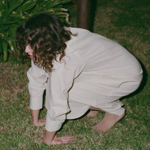 Baserange Ole Shirt Dress Undyed