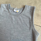 Joha wool sleeveless undershirt (gray K)