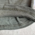 Joha wool and silk sleeveless undershirt (olive)
