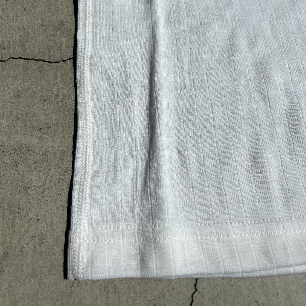 Joha wool sleeveless undershirt (white)