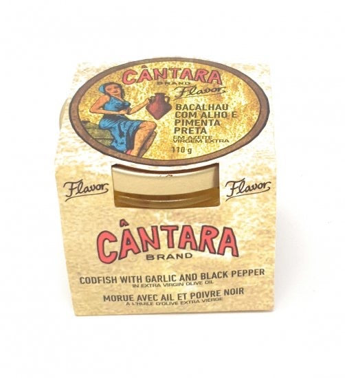 Cantara Bacalhau Confit with Garlic and Black Pepper