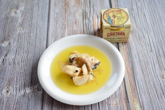 Cantara Bacalhau Confit with Garlic and Black Pepper