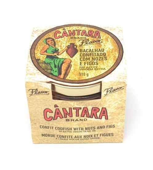 Cantara Bacalhau Confit with Figs and Nuts
