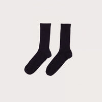 ＜SALE＞Baserange Rib Ankle Socks Navy