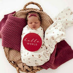 Snuggle Hunny Kids Organic Muslin Wraps (Ladybug)