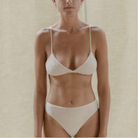 ＜SALE＞Baserange Mississippi Bra Spring 16 Ecru