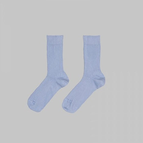 Baserange Rib Ankle Socks Blue (ALP BLUE)