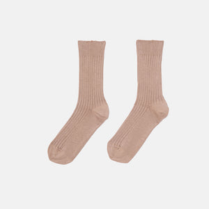 Baserange Rib Ankle Socks Volga Melange