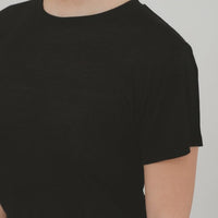 Baserange Tee Shirt Bamboo Black