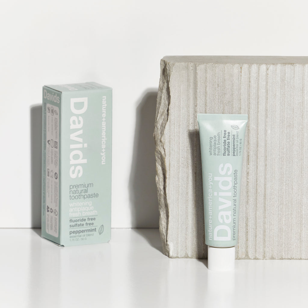 Davids Whitening Toothpaste (Peppermint) 50g